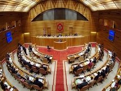 VISITA DEL CPR AFUNDACIÓN A CORUÑA AL PARLAMENTO DE GALICIA