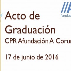 Celebración Acto de Graduación del Curso 2015-2016